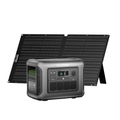 ALLPOWERS ES R1500 LITE generator with SOLAX SE100 100W solar panel