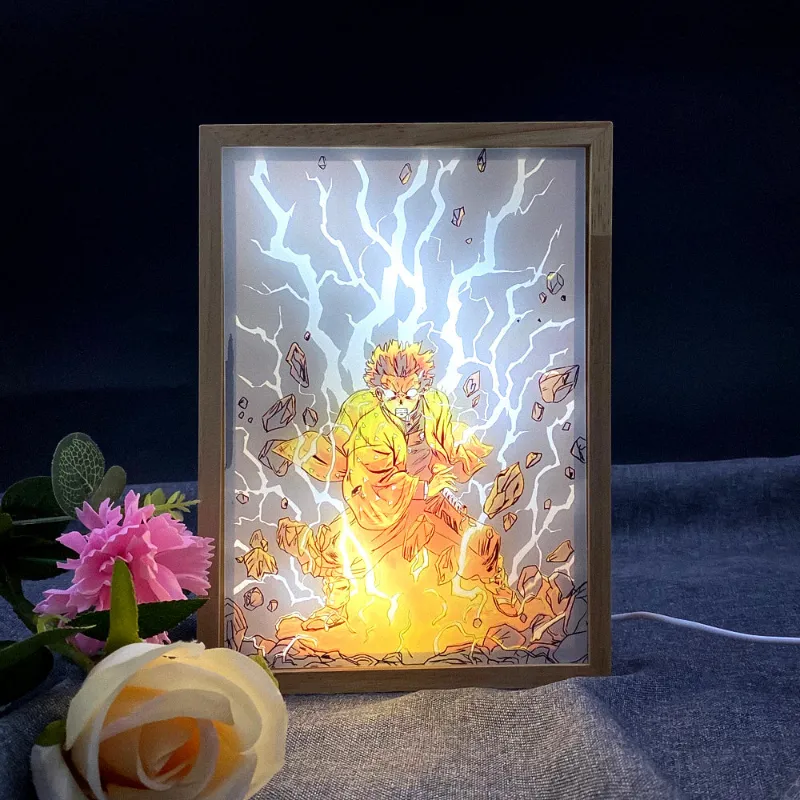 Animeancy Agatsuma Zenitsu Atmosphere Light glowing decorative display
