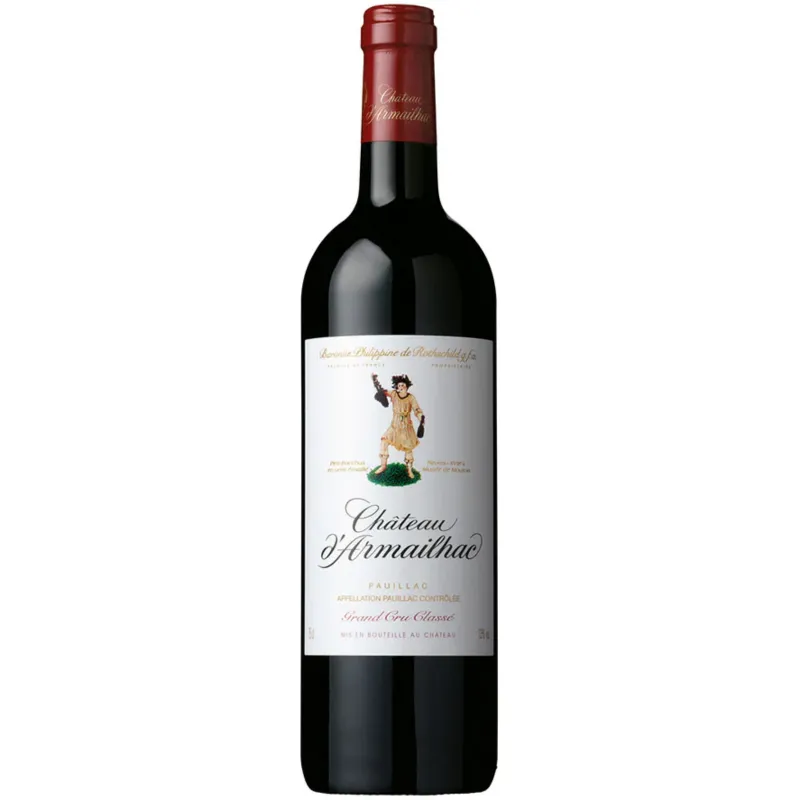 Mr.D Wine 2011 Château d'Armailhac Pauillac red wine bottle