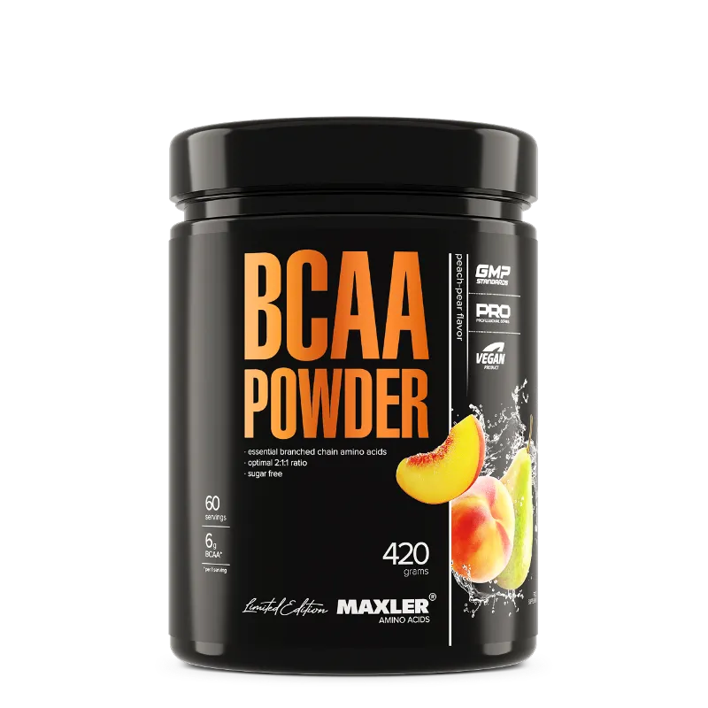 MAXLER BCAA powder NEW in white container