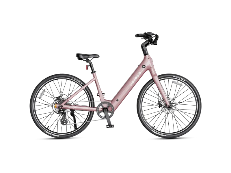 Heybike Venus Deal electric bike, lightweight commuter model in black