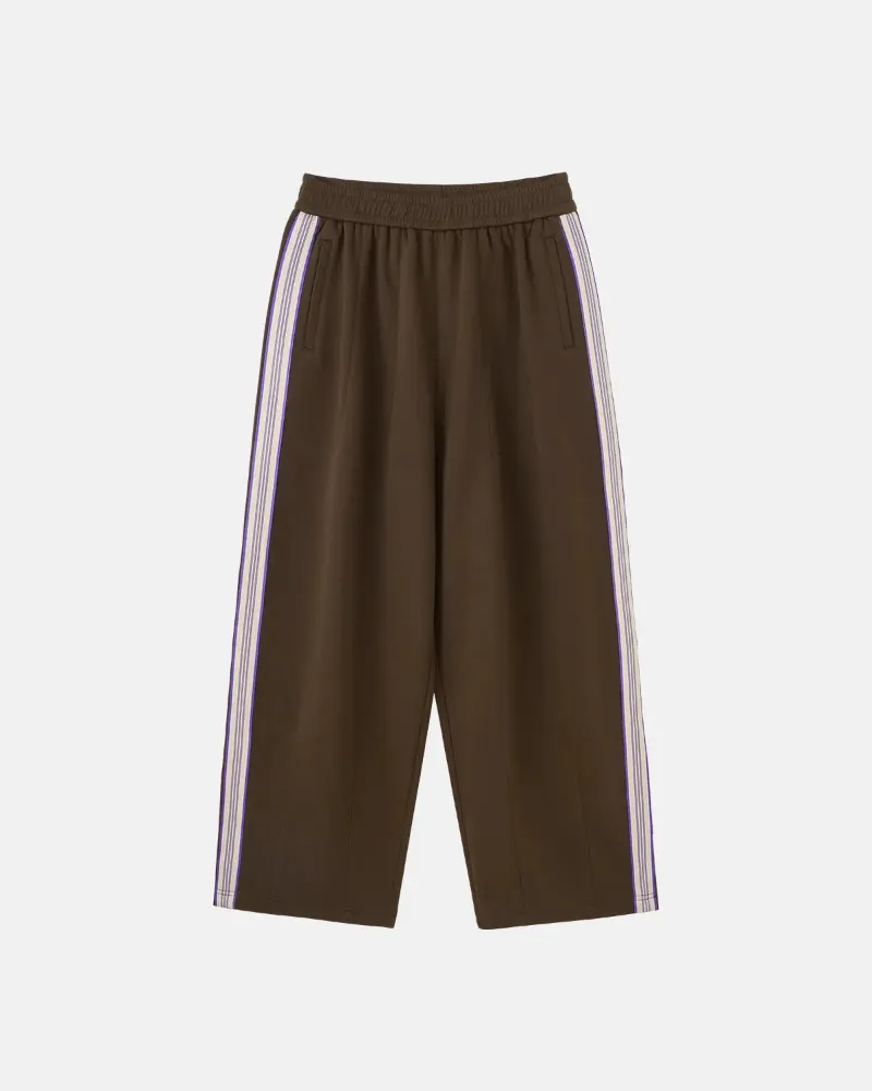 INFLATION Athleisure Wide Leg Baggy Pants with patchwork detail and water-repellent finish