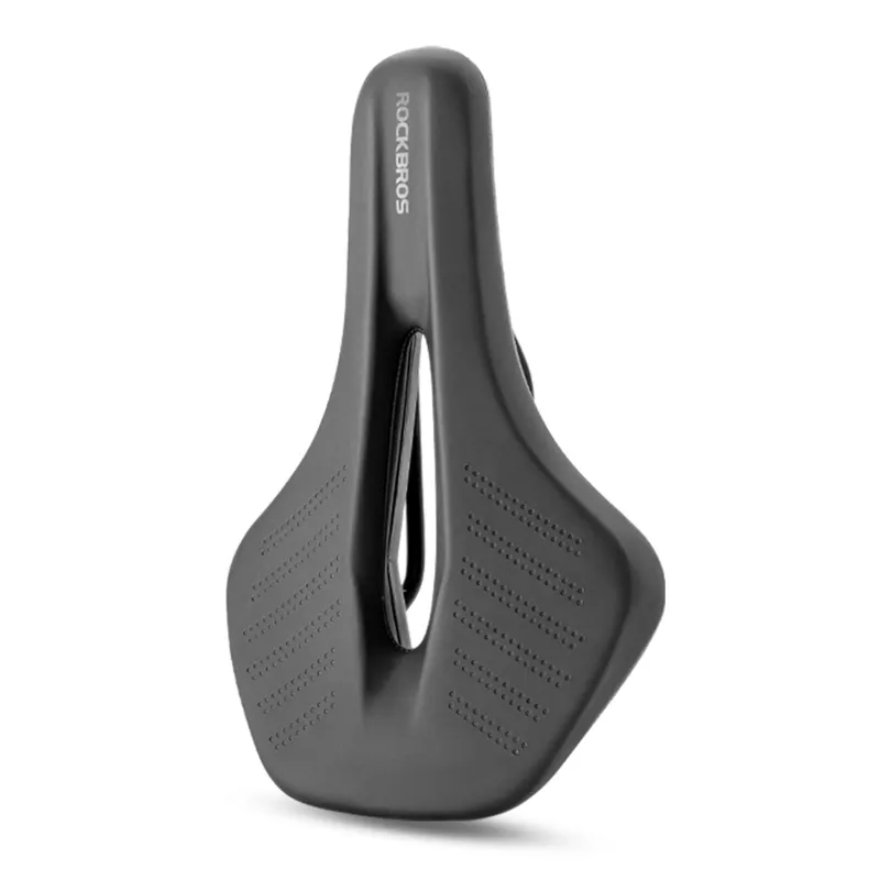 RockBros US Breathable & Ergonomic Bike Seat with wave-shaped pressure relief and PU leather cover