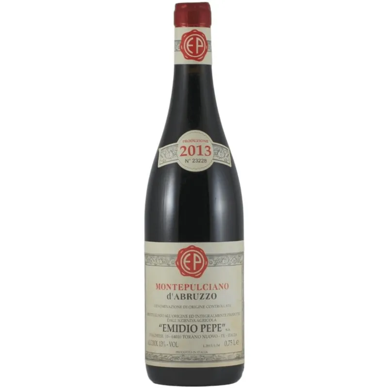 Mr.D Wine 2013 Emidio Pepe Montepulciano Abruzzo bottle