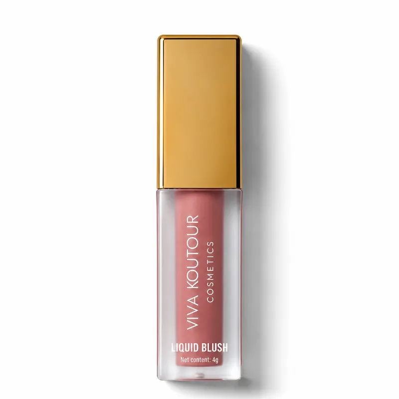 Viva Koutour Cosmetics Lush Peach Liquid Blush – peachy pink liquid blush bottle
