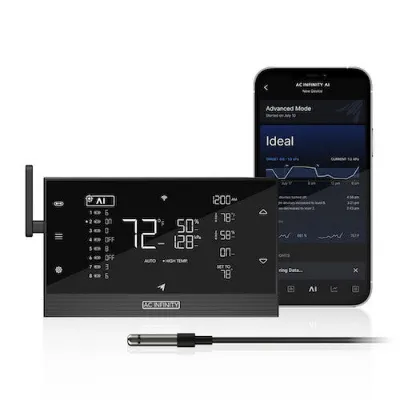 Mass Hydroponics AC Infinity Controller AI+ environmental control unit with AI-powered climate learning