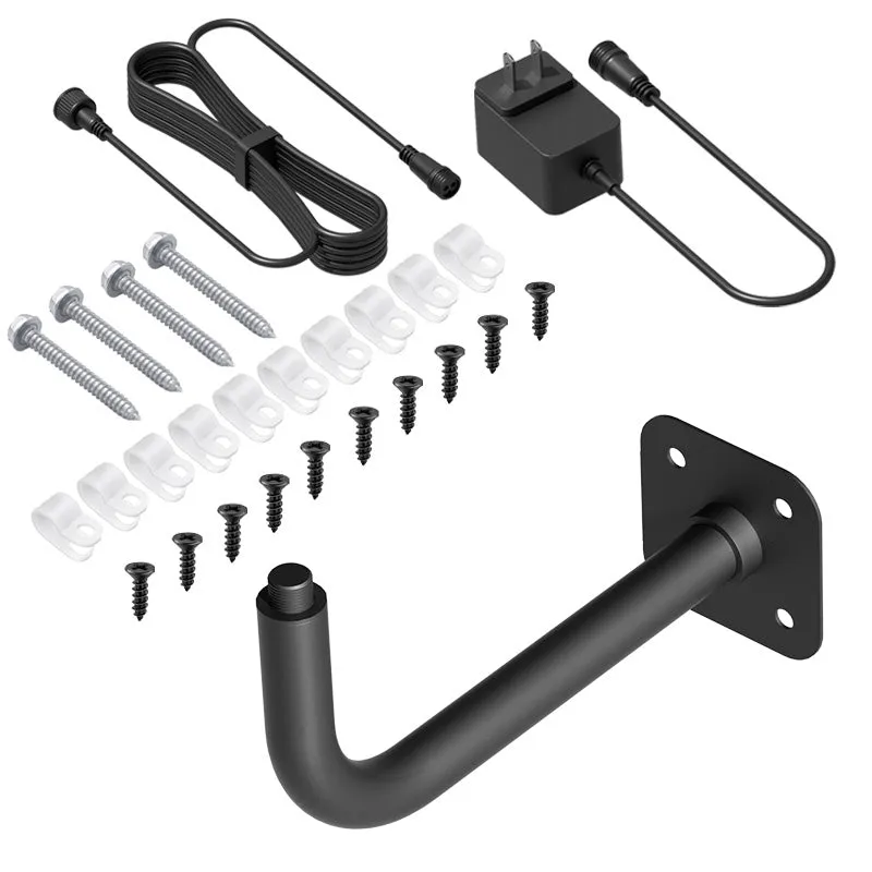 ANTHBOT RTK Wall Mount Kit installed on exterior wall