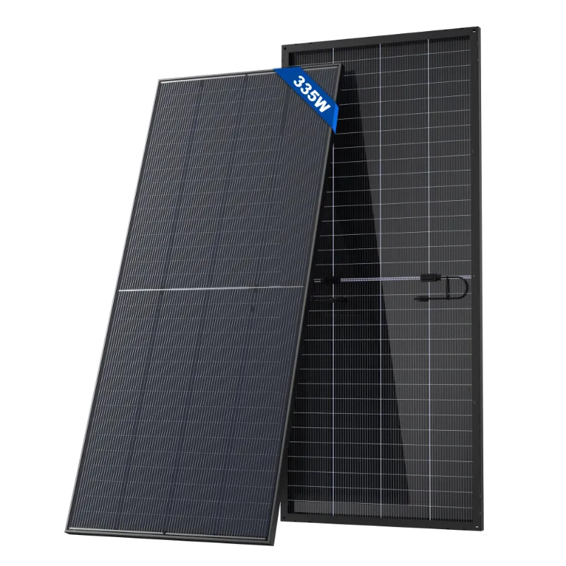 ACOPOWER 200W/250W/335W/ 24V N-Type Bifacial Solar Panel with MC4 connectors