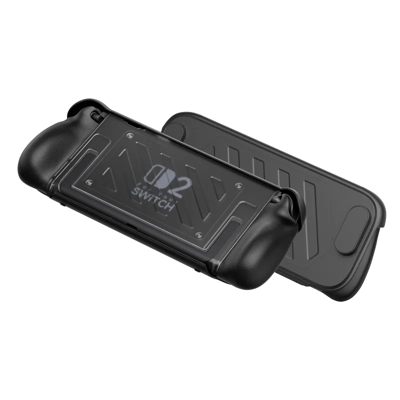 JSAUX Split Protective Case for Switch 2 with front cover and game card storage slots