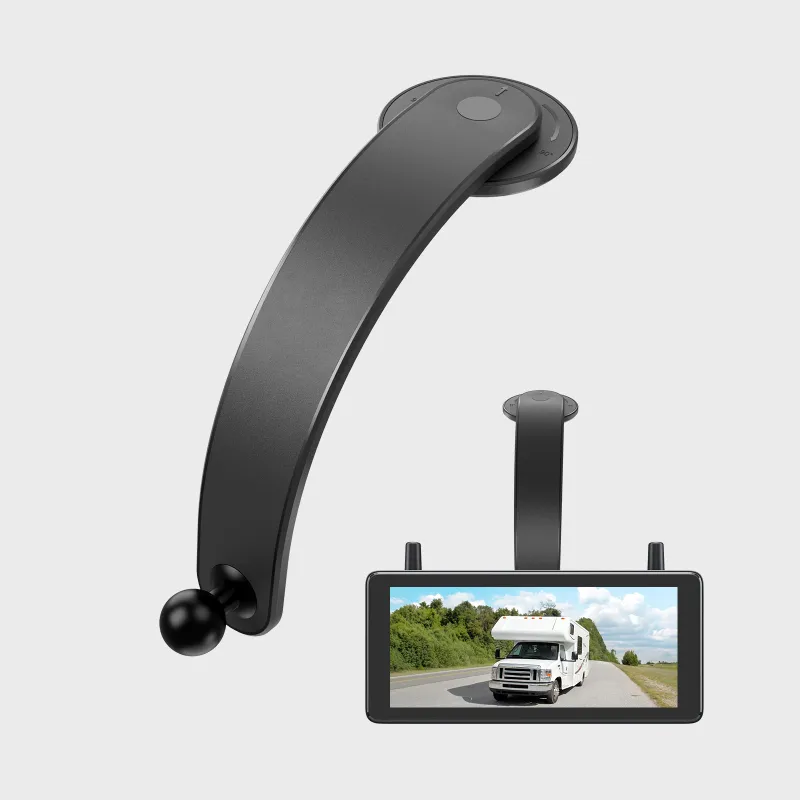AUTO-VOX T3 bendable car mount for backup camera monitor with rotating base