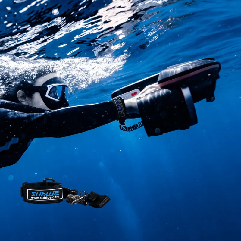 Sublue Anti-Loss Safety Lanyard with quick-release buckle for underwater scooters