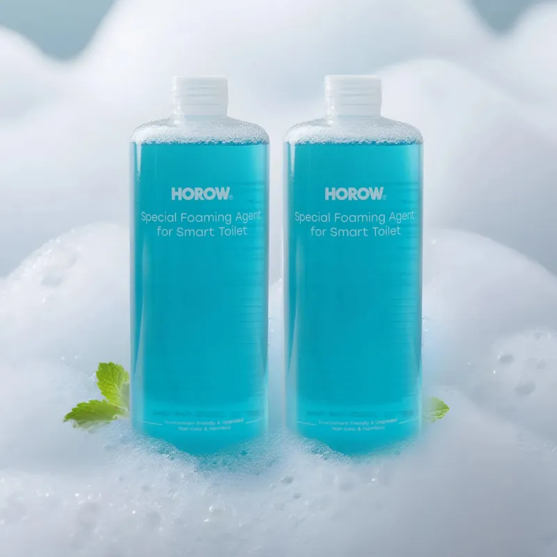 HOROW 480ml Splashfoam Toilet Agent for Smart Toilet photo showing bottle of foaming toilet bowl cleaner agent