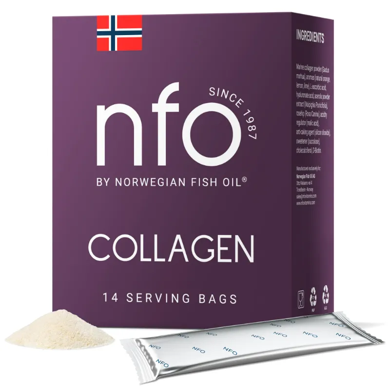 NFO Marine Collagen powder sachet packet