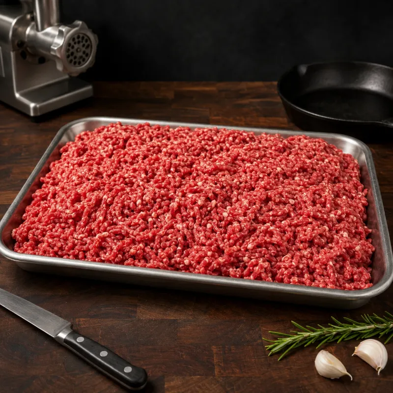 Halal World Depot 10lb Bulk Pack Halal Ground Beef 80/20 in packaging