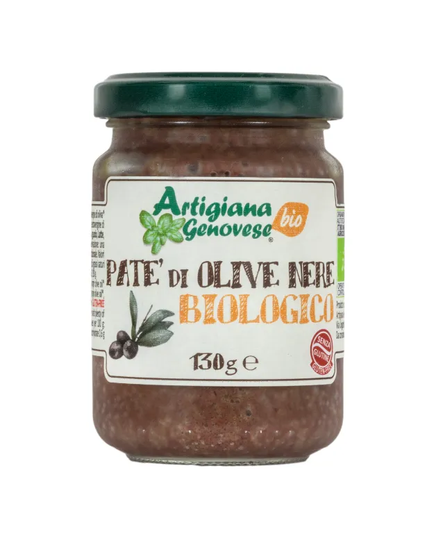 Vegaliano Black Olives Paté, deep dark spread in a jar