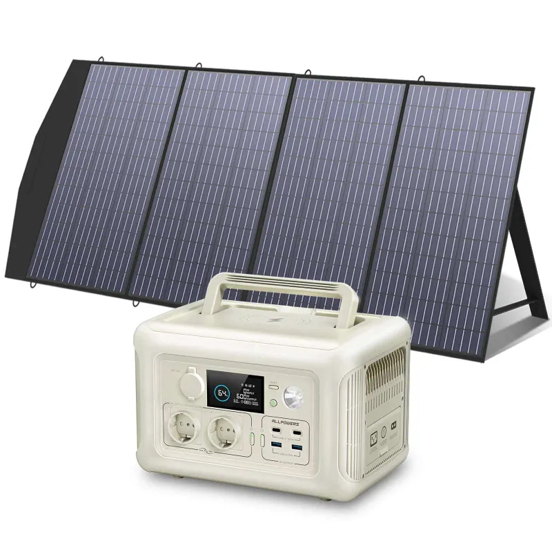 ALLPOWERS ES Generador Solar 600W R600 with SP033 200W solar panel
