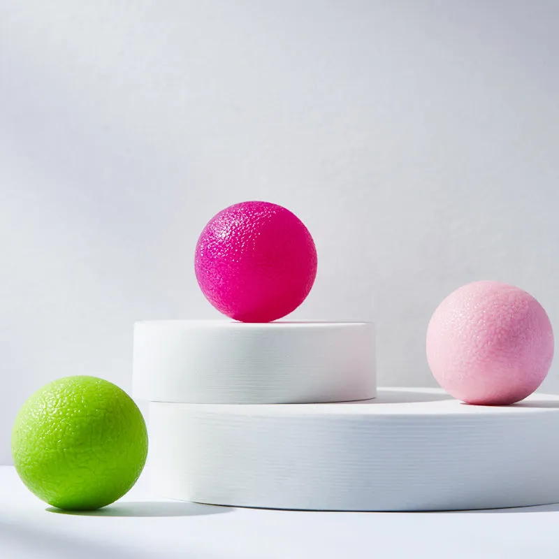 Vitos Therapy Balls Set of 3 textured grip balls in three colors