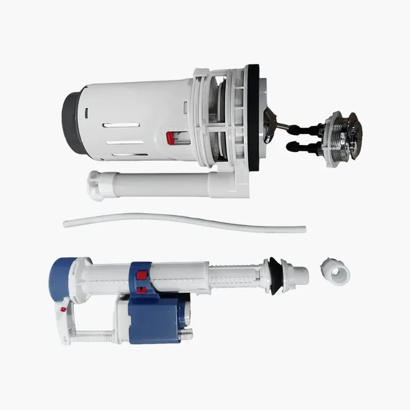 HOROW Dual Flush Valve Repair Kit for T0334W toilet with valve parts shown