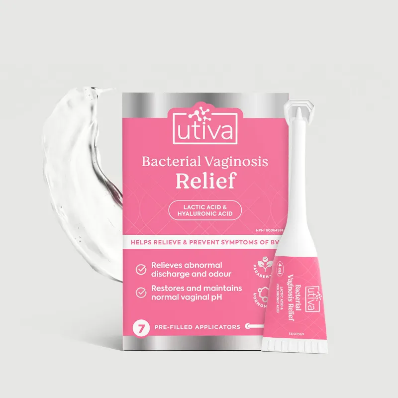 ActivKare UTIVA Bacterial Vaginosis Relief pre-filled applicators box