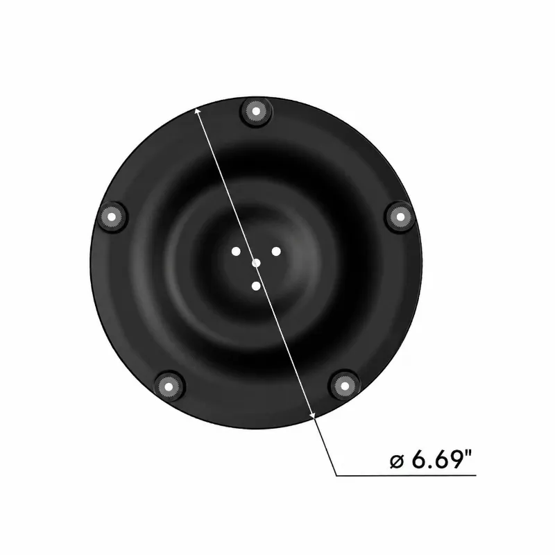 ANTHBOT 5-Blade Disc black plastic mower blade component