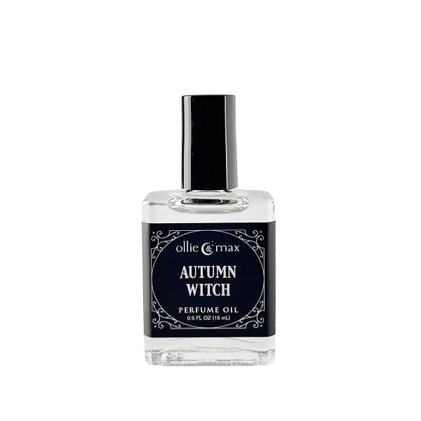 Spirit Nest Autumn Witch Vegan Perfume Oil in roll-on bottle with coconut oil base