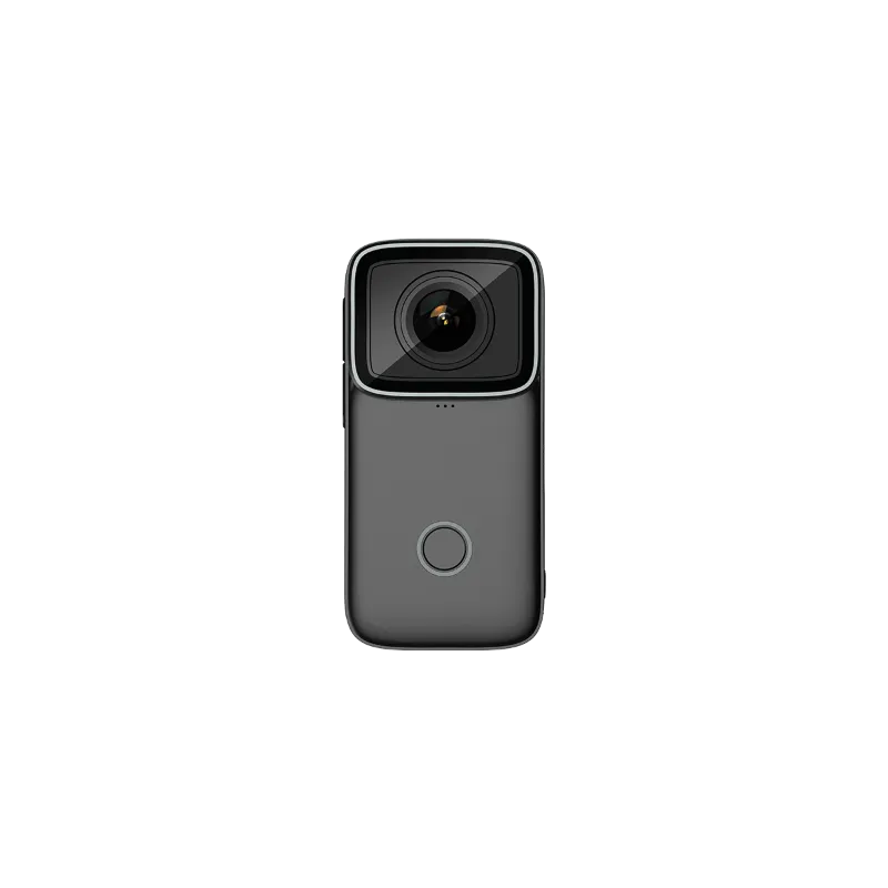 SJCAM C200 Action Camera compact metal body with mounting accessories