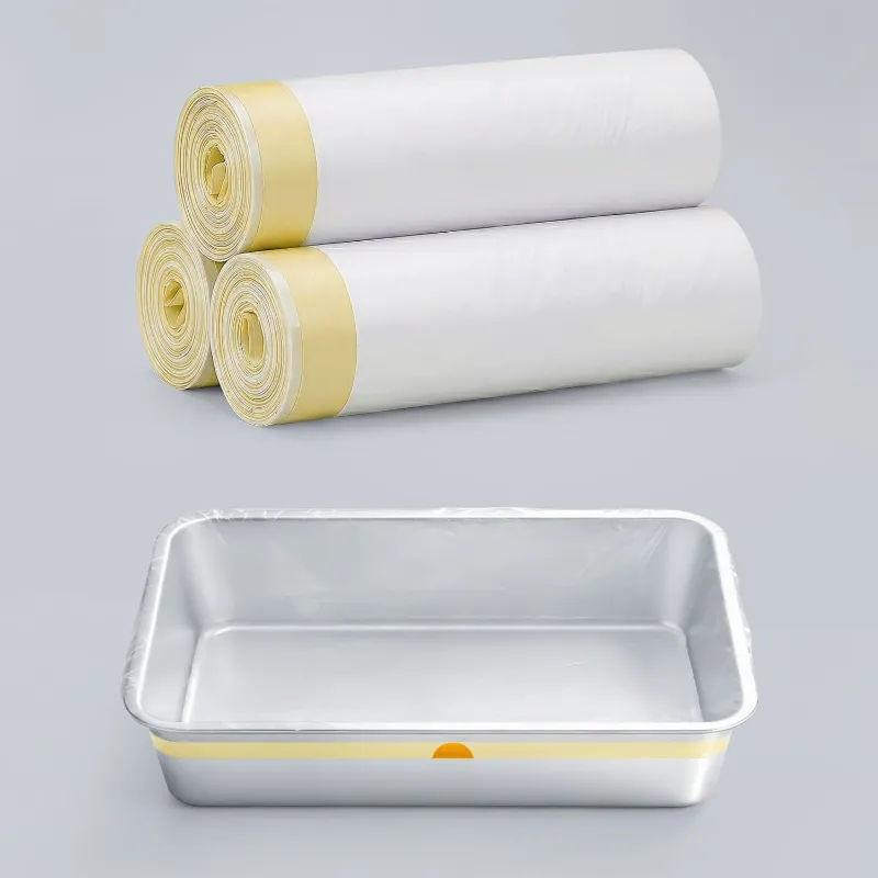 Furrbby XXL Litter Box Liners package of 36 counts, showing durable material and dimensions