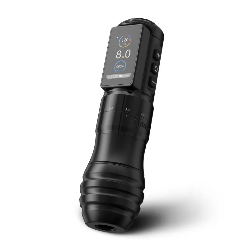 Ambition Tattoo Kiss of Dragon Traveler-T2 Wireless Tattoo Pen Machine with LED display and billing function
