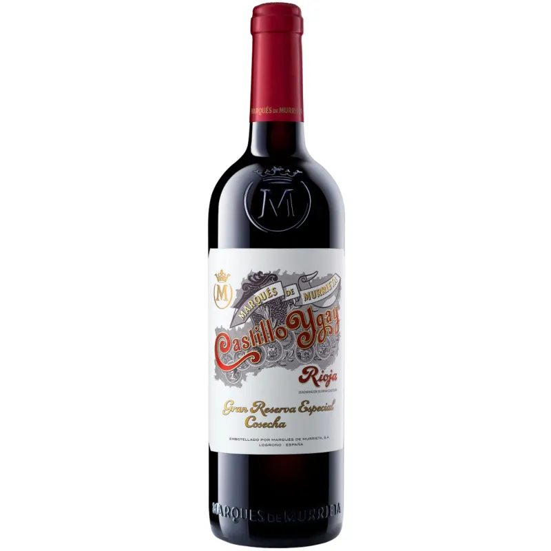 Mr.D Wine 2012 Marqués de Murrieta Castillo Ygay Gran Reserva Especial Rioja red wine bottle