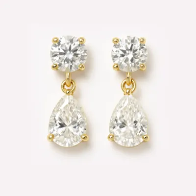 FabuLove Celeste Spark Earrings with sparkle detailing