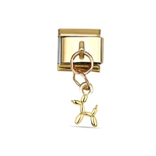 FabuLove Dangling Balloon Animal charm showing balloon animal shape suspended from attachment