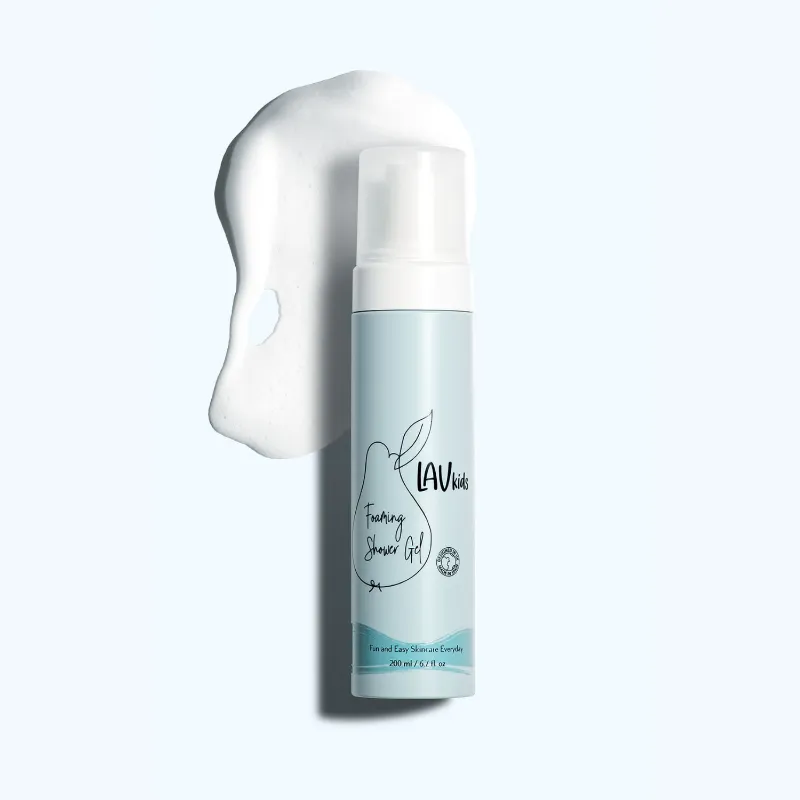 Lav Kids WH Foaming Shower Gel with English pear and chamomile scent