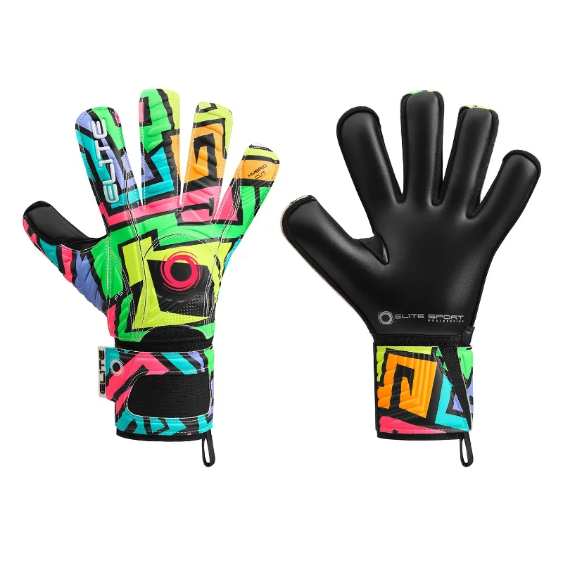 EliteSportUSA Elite Camaleon 2025 - 2026 Goalkeeper Gloves showing negative cut palm with ventilation