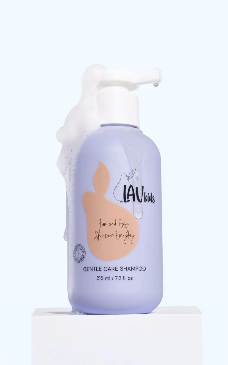 Lav Kids Gentle Care Shampoo bottle for kids' hair care