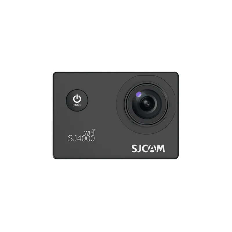 SJCAM SJ4000 WiFi Action Camera with wide-angle lens and wireless connectivity