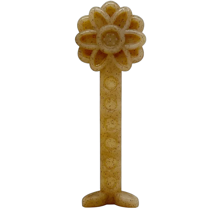 Soda Pup Flower Tower Nylon Chew Toy for Aggressive Chewers USA Made Enrichment Toy