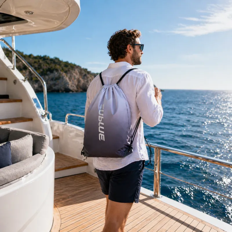 Sublue Sport Drawstring Backpack for carrying underwater scooter accessories