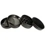 Mass Hydroponics 55mm 4 Part Zinc Alloy Grinder showing metal construction