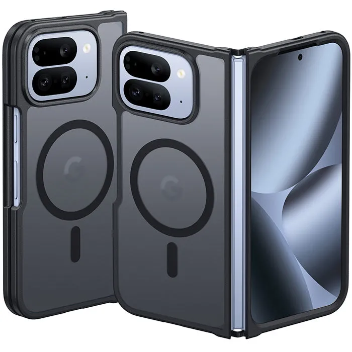 FNTCASE OFFICIAL Google Pixel 10 Pro Fold case with strong magnetic translucent matte finish