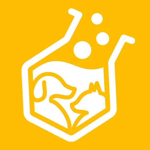 Affordable Pet Labs Complete Blood Count test kit showing a vet tech collecting a dog's blood sample at home.