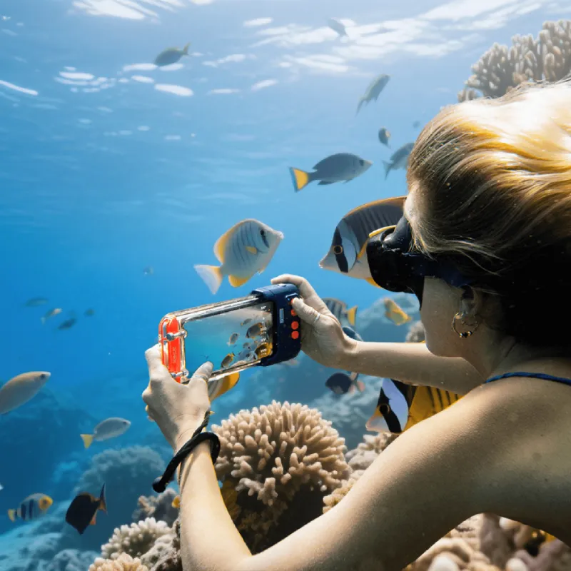 Sublue H1+ Smart Waterproof Phone Case with dive sensors and Bluetooth controller