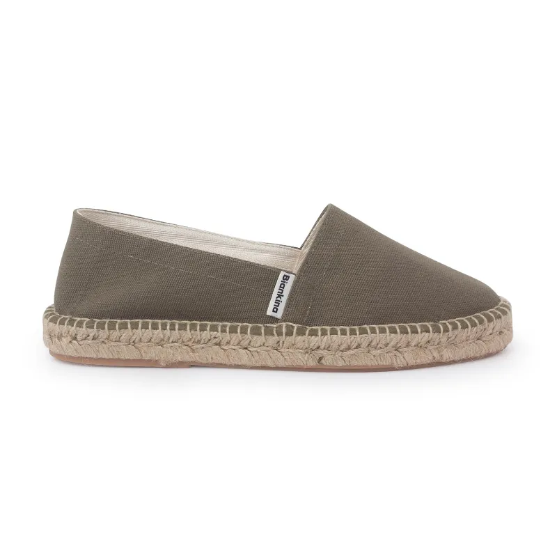 BIANKINA Monaco Eco Friendly Men's Espadrilles in Olive Green color