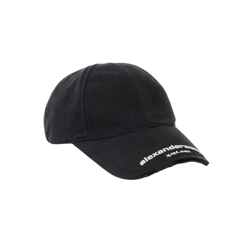 AfewVibe Alexander Wang distressed baseball cap with logo detail
