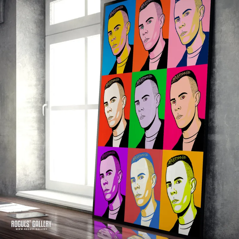 Rogues Gallery Vince Clarke Erasure 80s pop art print