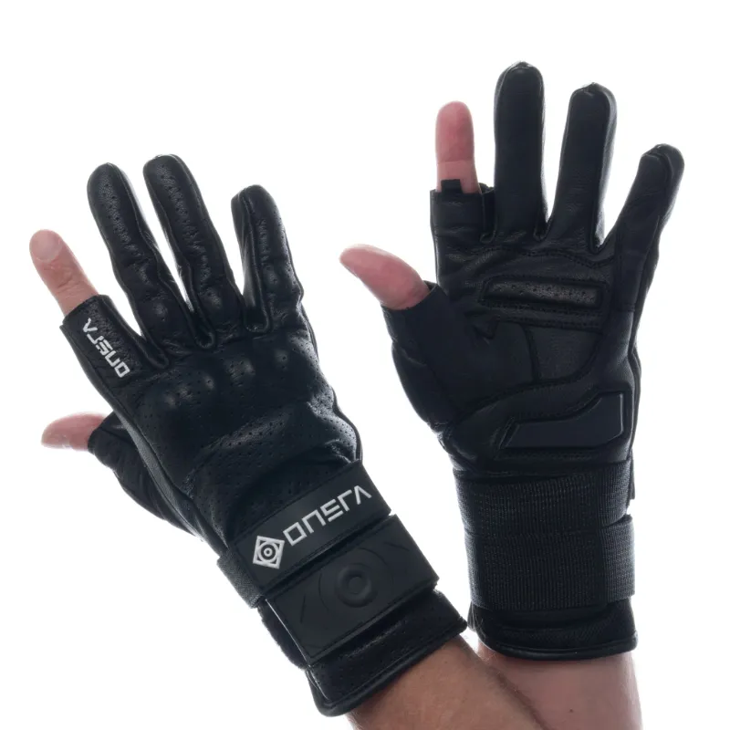 Onsra CH RACE Longboard and Skateboard Gloves with palm sliders and wrist protection