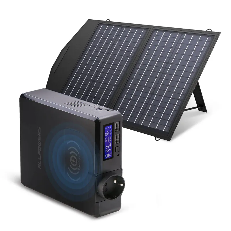 ALLPOWERS ES Generator Solar 200W with S200 station and SP020 60W solar panel