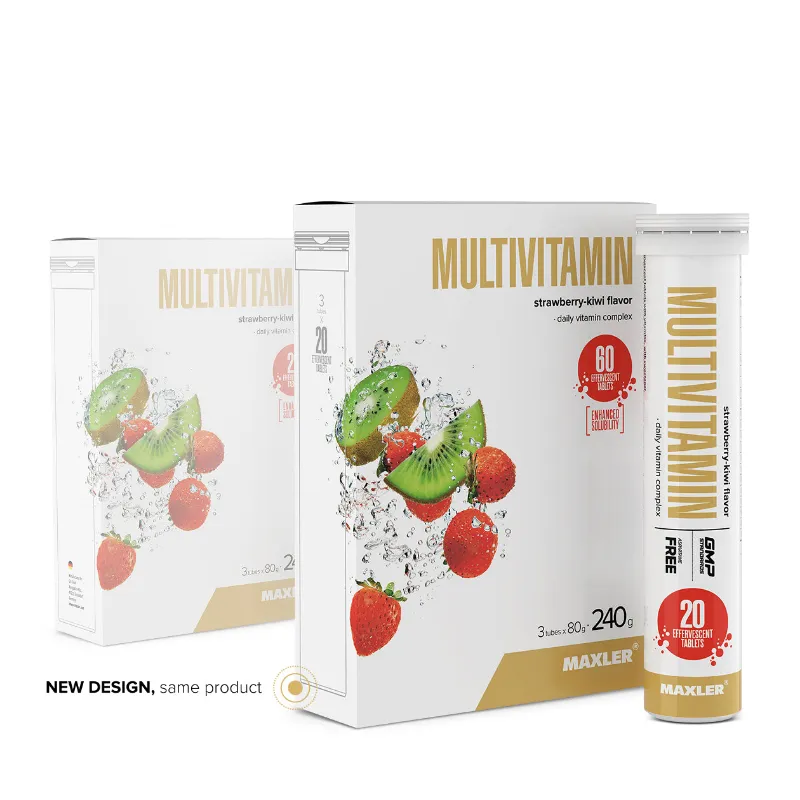 MAXLER Multivitamin Effervescent Tabs in a glass