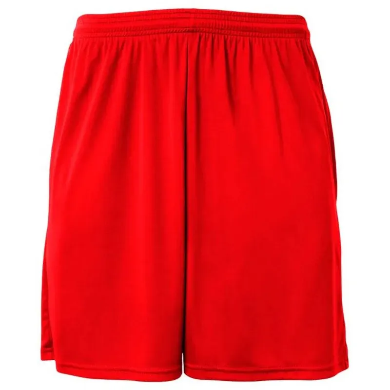 Do It Tennis A4 Men's Cooling Athletic Short with Pockets (Scarlet) - red athletic shorts