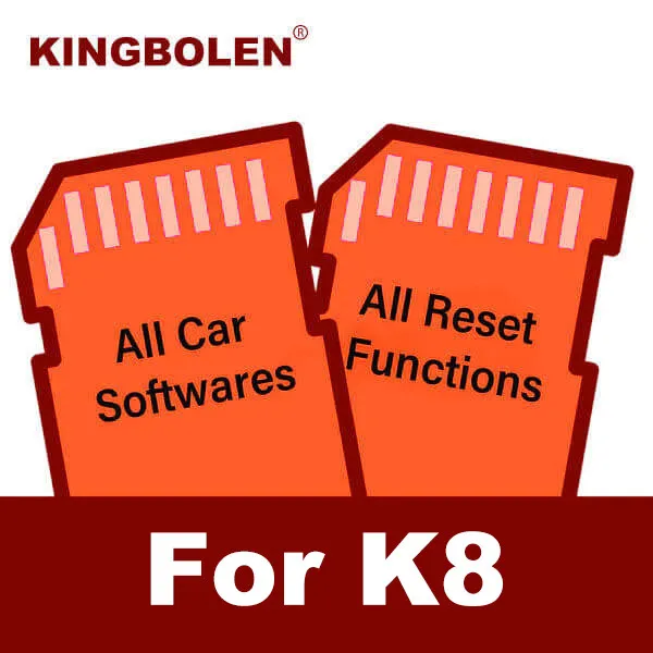 Kingbolen K8 one year software renewal card for diagnostic tool updates