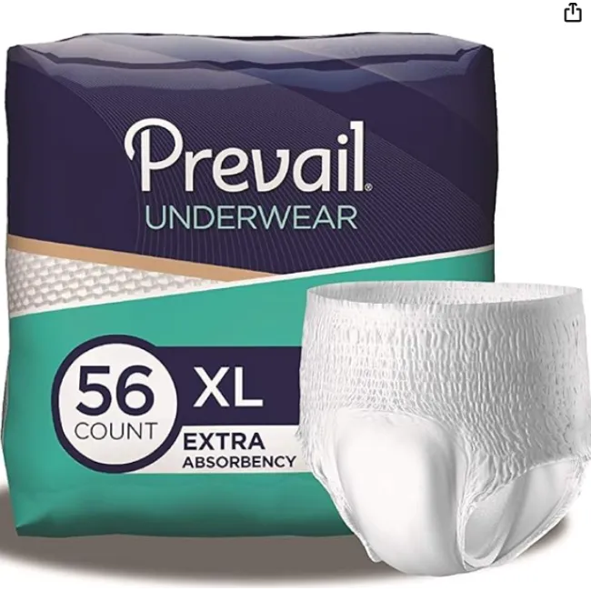 ActivKare Prevail Super+ Protective Underwear pull-on briefs for moderate to heavy leakage